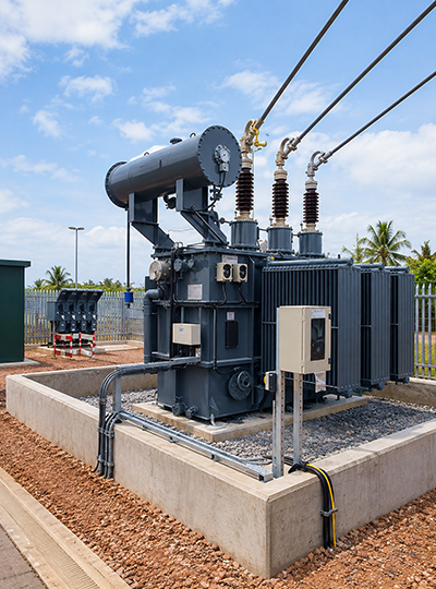 Electrical wiring and transformer installation